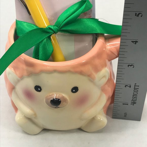 Modern Expression Hedgehog Mug 16 oz. Stationary Set New With Tags - Picture 7 of 9